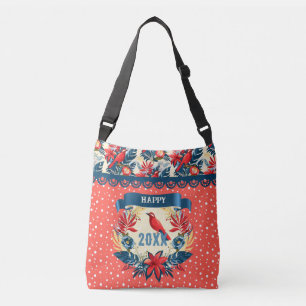 Prettig Kerstfeest en een gelukkig nieuwjaar! 20XX Crossbody Tas
