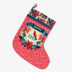 Prettig kerstfeest en een gelukkig nieuwjaar! 20XX Grote Kerstsok