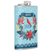 Prettig kerstfeest en een gelukkig nieuwjaar! 20XX Heupfles (Rechts)