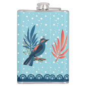 Prettig kerstfeest en een gelukkig nieuwjaar! 20XX Heupfles (Achterkant)