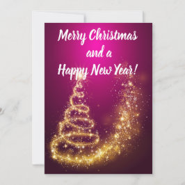 Prettig kerstfeest en een gelukkig nieuwjaar! feestdagenkaart