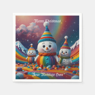 Prettig kerstfeest en een goed nieuwjaar servet