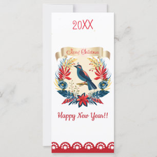 Prettig kerstfeest en gelukkig nieuwjaar! 20XX Bla