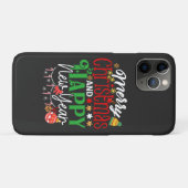 Prettig Kerstfeest en Gelukkig Nieuwjaar Case-Mate iPhone Case (Achterkant (horizontaal))