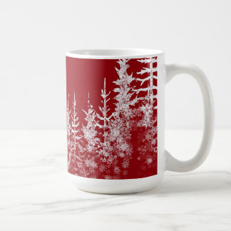 Prettig kerstfeest en gelukkig nieuwjaar kaart koffiemok