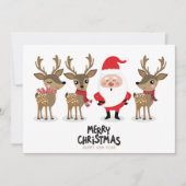 Prettig kerstfeest en gelukkig nieuwjaar Sinterkla Feestdagenkaart (Voorkant)