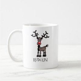 Prettig kerstfeest en Stressmas met Rudolph Koffiemok
