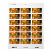 Prettig kerstfeest! etiket (Full Sheet)