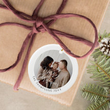 Prettig kerstfeest familie aangepaste fotocadeau