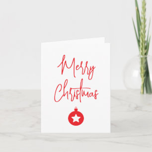 Prettig kerstfeest Familie Nieuwjaarsbericht Feestdagen Kaart