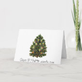 PRETTIG KERSTFEEST FEESTDAGEN KAART (Achterkant)