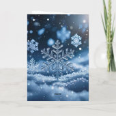 Prettig kerstfeest feestdagen kaart (Achterkant)
