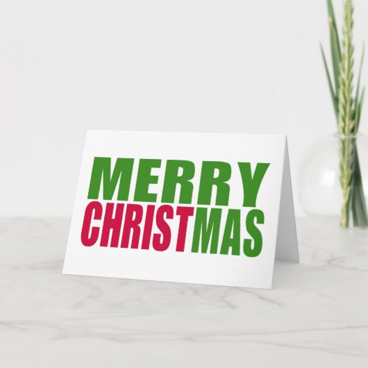 Prettig kerstfeest feestdagen kaart (Voorkant)