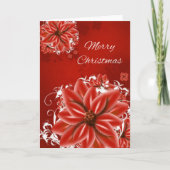 Prettig kerstfeest feestdagen kaart (Voorkant)