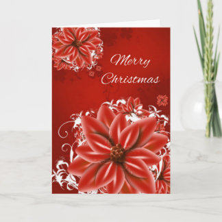 Prettig kerstfeest feestdagen kaart