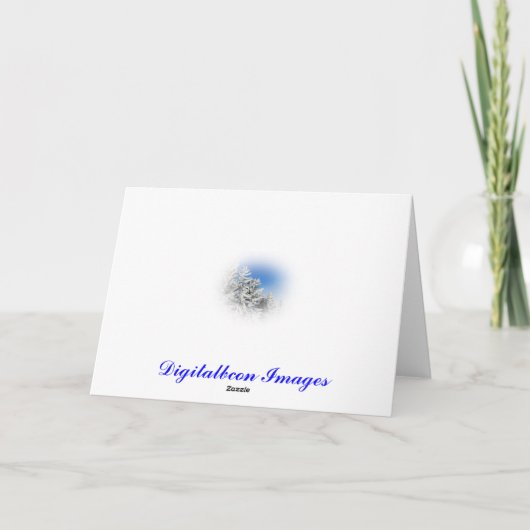 Prettig kerstfeest feestdagen kaart (Achterkant)