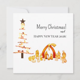 Prettig kerstfeest! feestdagenkaart