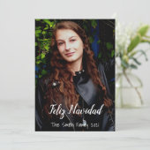 Prettig Kerstfeest Feestdagenkaart (Staand voorkant)