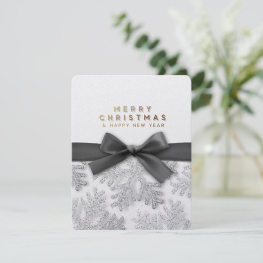 "Prettig kerstfeest" Feestdagenkaart (Staand voorkant)