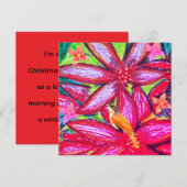 Prettig kerstfeest! feestdagenkaart (Voorkant / Achterkant)