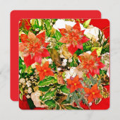 Prettig kerstfeest! feestdagenkaart (Voorkant / Achterkant)