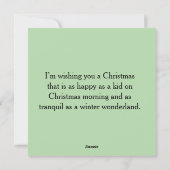 Prettig kerstfeest! feestdagenkaart (Achterkant)