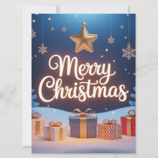 Prettig kerstfeest Feestdagenkaart