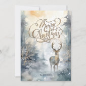 Prettig Kerstfeest Feestdagenkaart (Voorkant)