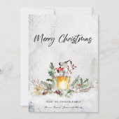 Prettig kerstfeest  feestdagenkaart (Voorkant)