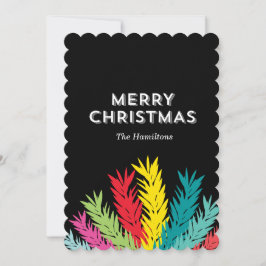 prettig kerstfeest feestdagenkaart