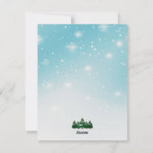 Prettig kerstfeest feestdagenkaart (Achterkant)