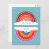 Prettig kerstfeest feestdagenkaart (Voorkant / Achterkant)