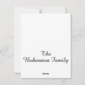 "Prettig kerstfeest" Feestdagenkaart (Achterkant)