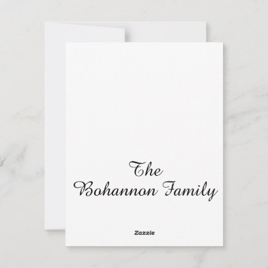 "Prettig kerstfeest" Feestdagenkaart (Achterkant)