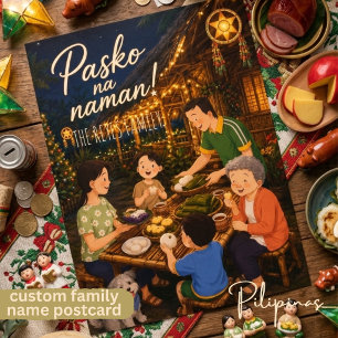 Prettig Kerstfeest Filipijnse Vakantie Tradities Feestdagenkaart