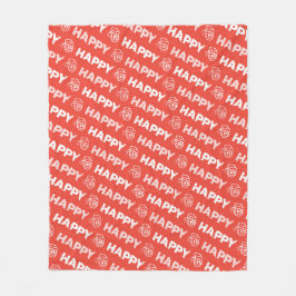 Prettig Kerstfeest Fleece Deken