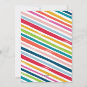 PRETTIG KERSTFEEST FOTO modern stevig gezin kleurr Feestdagenkaart (Achterkant)