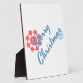 Prettig Kerstfeest Fotoplaat (Zijkant)