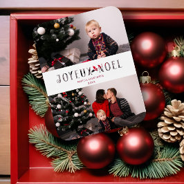 Prettig kerstfeest Franse knip papier effect aange Magneet