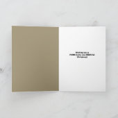 Prettig kerstfeest Funny Cat in Rendierhoorns Feestdagen Kaart (Binnen)