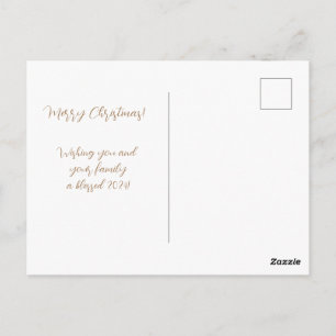 Prettig kerstfeest geboorte briefkaart
