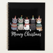 Prettig Kerstfeest Gelukkig Kattenjaar Kattenliefh Planner (Voorkant)