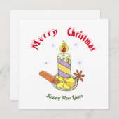 Prettig kerstfeest Gelukkig Nieuwjaar     (Voorkant / Achterkant)