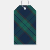 Prettig kerstfeest Gelukkig nieuwjaar Black Watch  Cadeaulabel (Achterkant)