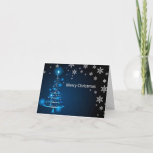 PRETTIG KERSTFEEST/GELUKKIG NIEUWJAAR BOOMKAART KAART
