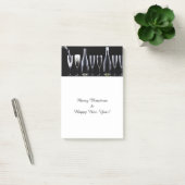 Prettig kerstfeest & Gelukkig nieuwjaar, Champagne Post-it® Notes (Kantoor)