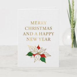 Prettig kerstfeest & Gelukkig nieuwjaar kaart