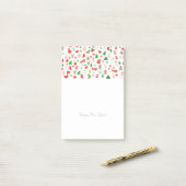 Prettig kerstfeest & Gelukkig nieuwjaar! KERSTMISE Post-it® Notes (Op bureau)