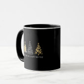 Prettig kerstfeest & Gelukkig nieuwjaar": Mok (Voorkant links)