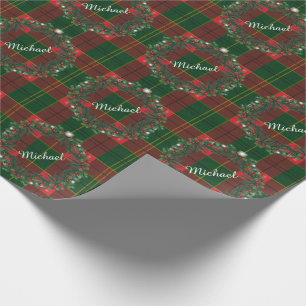 Prettig Kerstfeest & Gelukkig Nieuwjaar! Schotland Cadeaupapier